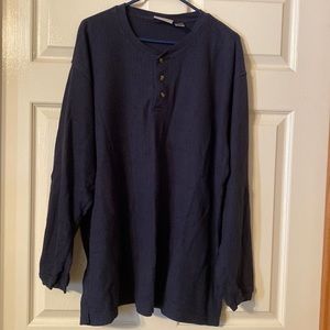 Farah sweater for men 3XL navy blue